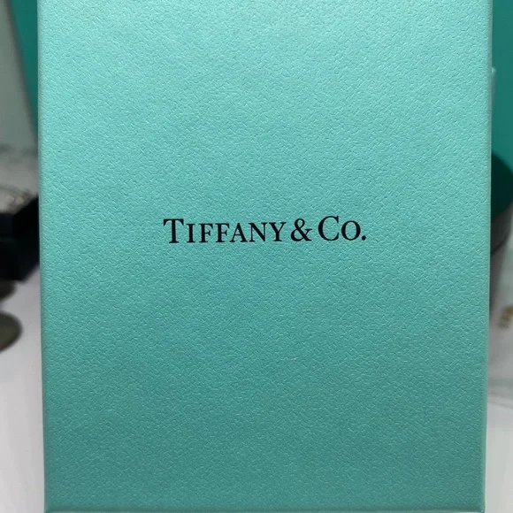 Tiffany & co blue double mini heart necklace 16” - Picture 7 of 7